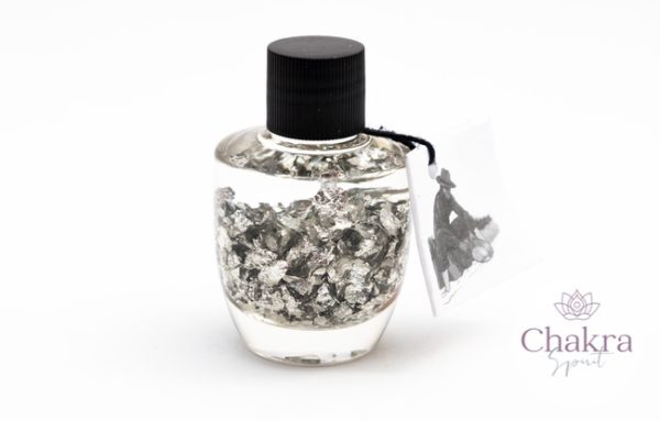 Flesje met bladzilver - Brazilië - 40gr 24 Flesje met bladzilver - Brazilië - 40gr