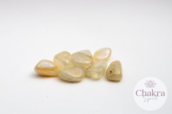 Angel Aura Citrien trommelsteen