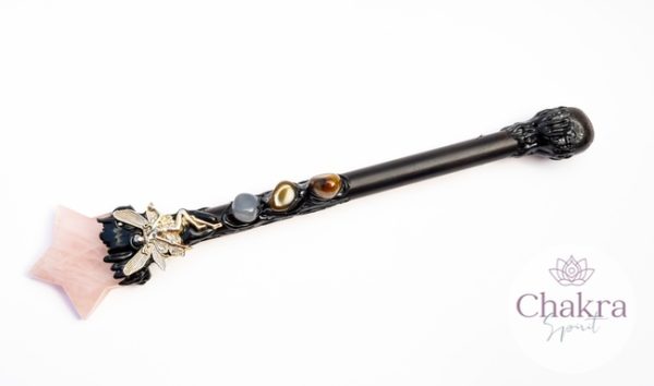Wand met Rozenkwarts ster 49 Wand met Rozenkwarts ster