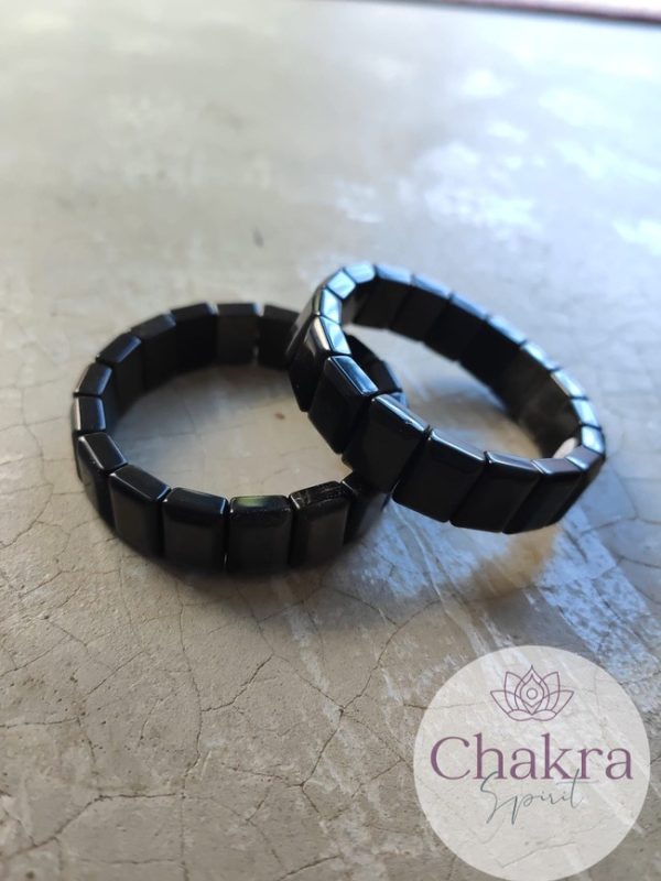 Gouden Obsidiaan armband