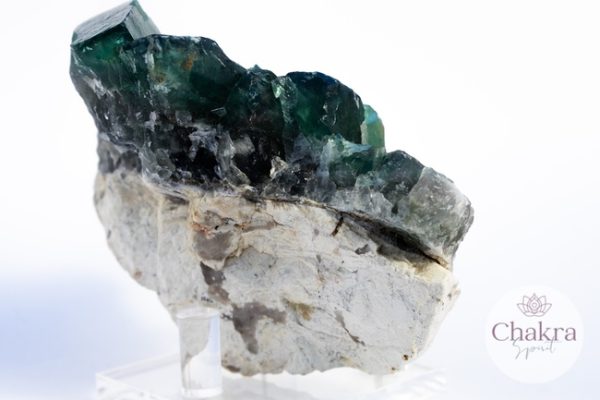 Groene Fluoriet ruw - 666gr 36 Groene Fluoriet ruw - 666gr