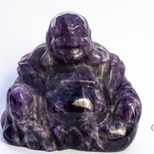 Amethistkwarts/Chevron Amethist Boeddha - 906gr