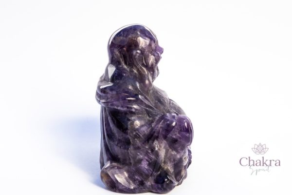 Amethistkwarts/Chevron Amethist Boeddha - 906gr