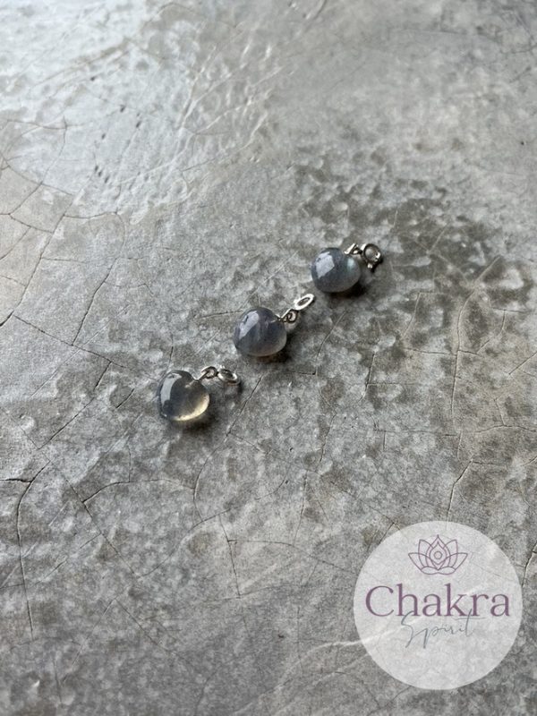 Labradoriet hart charm