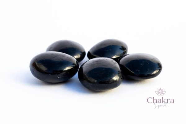 Zwarte Toermalijn (Schörl) zaksteen - India 6 Zwarte Toermalijn (Schörl) zaksteen - India