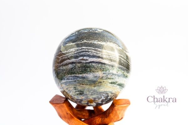 Oceaan Jaspis bol - Madagaskar - 1.018gr 9 Oceaan Jaspis bol - Madagaskar - 1.018gr