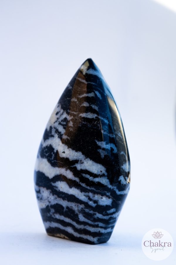 Zebra Jaspis sculptuur - 268gr 4 Zebra Jaspis sculptuur - 268gr