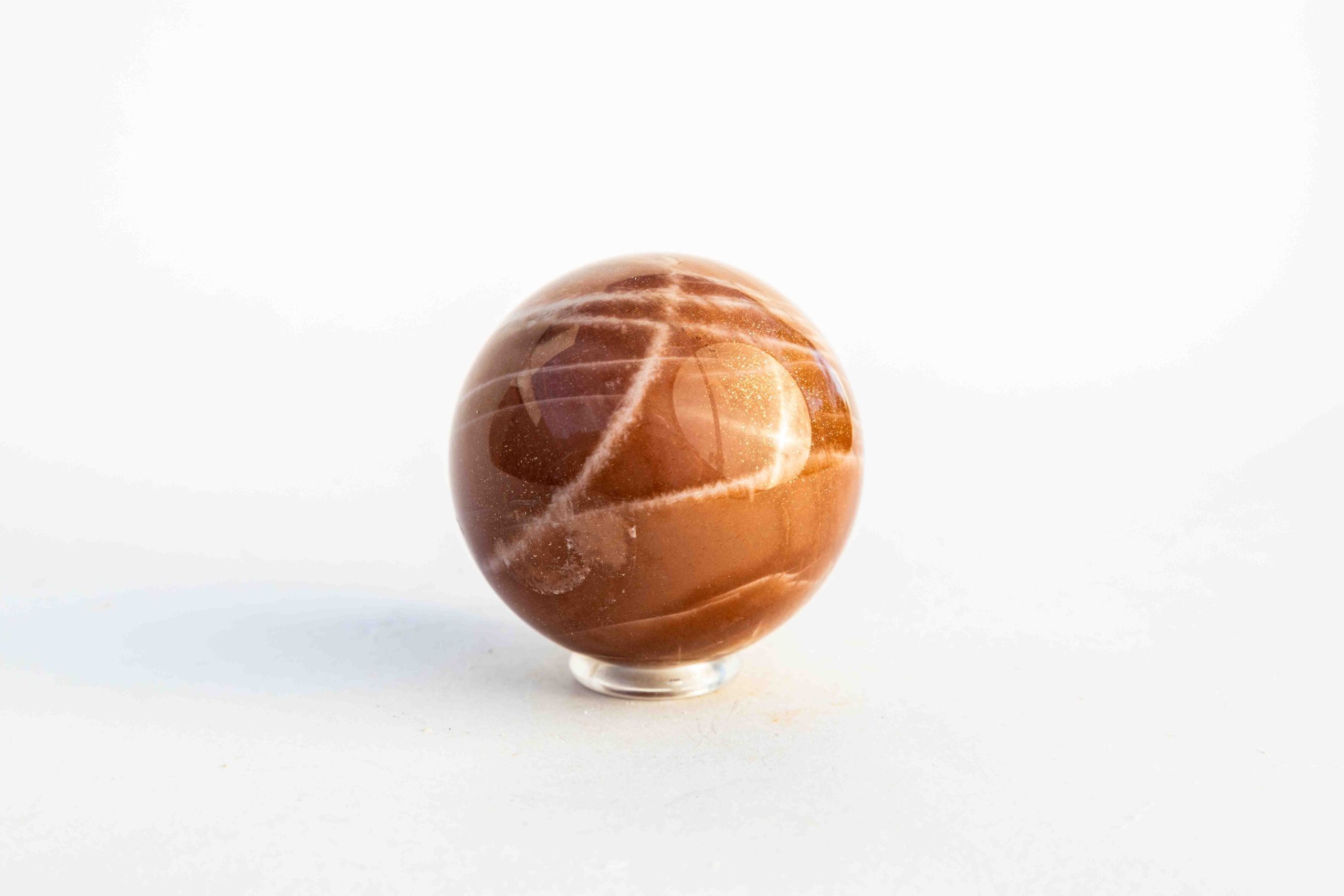 Gouden Zonnesteen bol - 170gr 5 Gouden Zonnesteen bol - 170gr