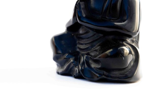 Zwarte Obsidiaan Boeddha - 974gr