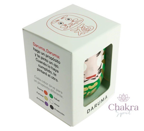 Groene Traditionele Daruma - Gezondheid - Japan