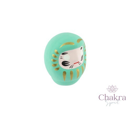 Turquoise Daruma - Academisch Succes - Japan