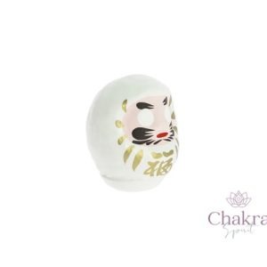 Witte Traditionele Daruma - Liefde - Japan