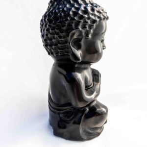 Zwarte Obsidiaan Boeddha - 1.004gr