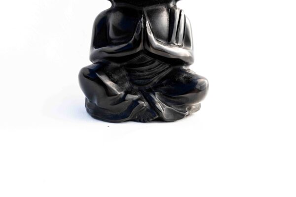 Zwarte Obsidiaan Boeddha - 1.004gr