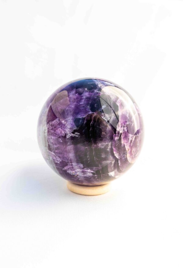 Paarse Fluoriet bol - China - 720gr 15 Paarse Fluoriet bol - China - 720gr