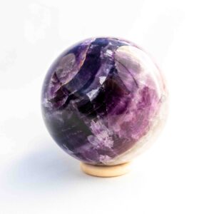 Paarse Fluoriet bol - China - 720gr