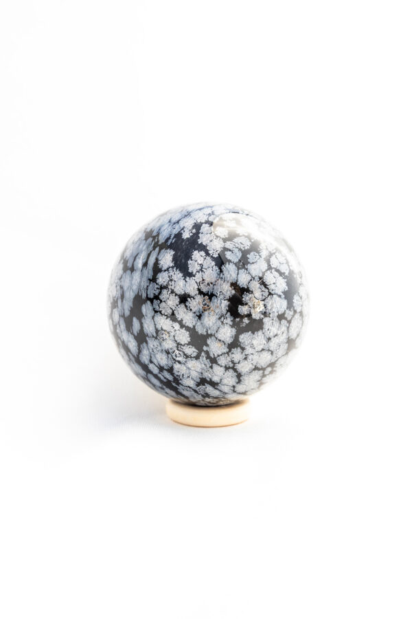 Sneeuwvlok Obsidiaan bol - 376gr