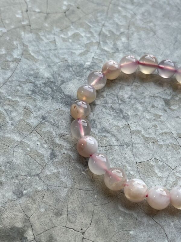 Flower Agaat kralenarmband