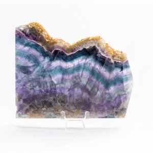 Regenboog Fluoriet slab – 412gr Regenboog Fluoriet slab - 412gr