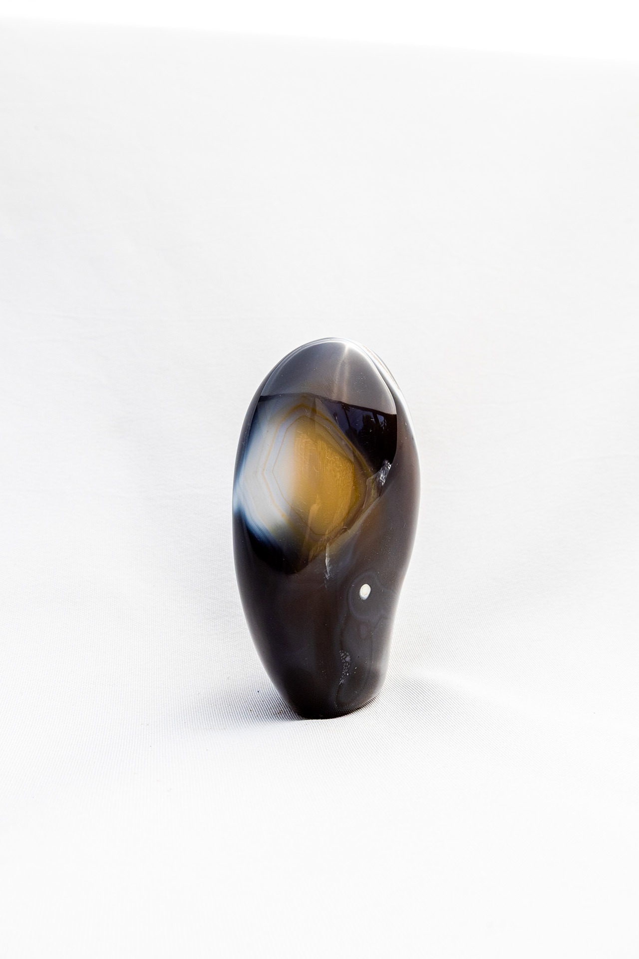 Orka Agaat sculptuur - Madagaskar - 234gr 4 Orka Agaat sculptuur - Madagaskar - 234gr