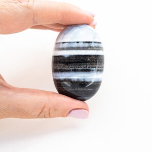 Owyhee Blauwe Opaal handsteen - Verenigde Staten - 72gr