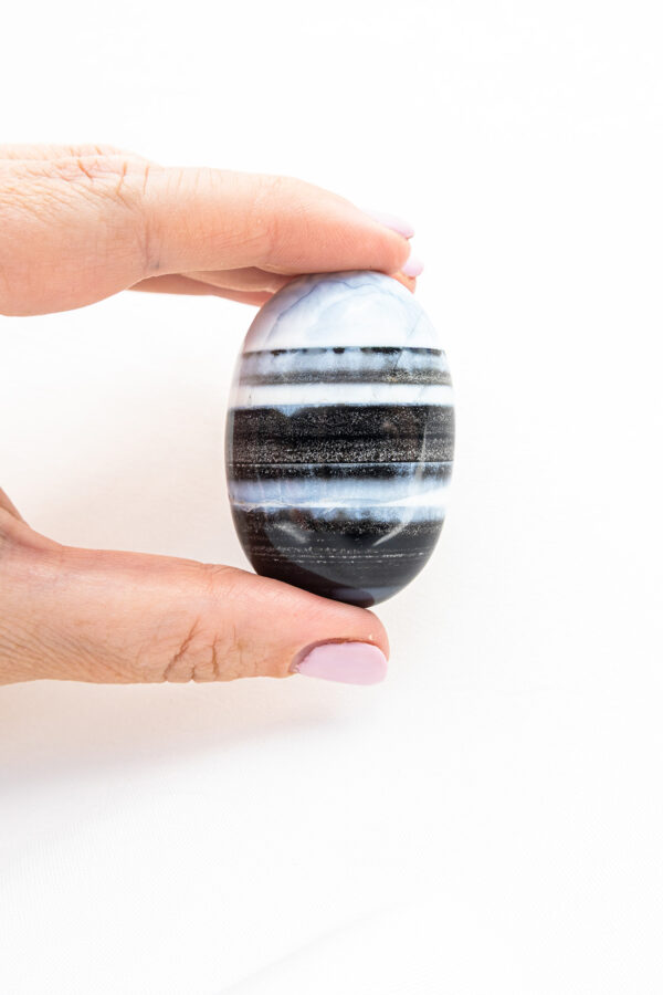 Owyhee Blauwe Opaal handsteen - Verenigde Staten - 72gr