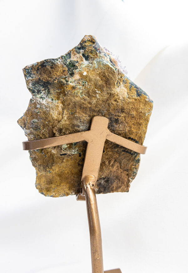 Rainbow Amethist cluster op standaard - Uruguay - 478gr 22 Rainbow Amethist cluster op standaard - Uruguay - 478gr