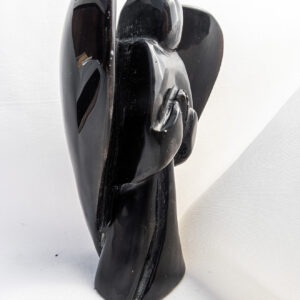 Zwarte Obsidiaan engel - 754gr