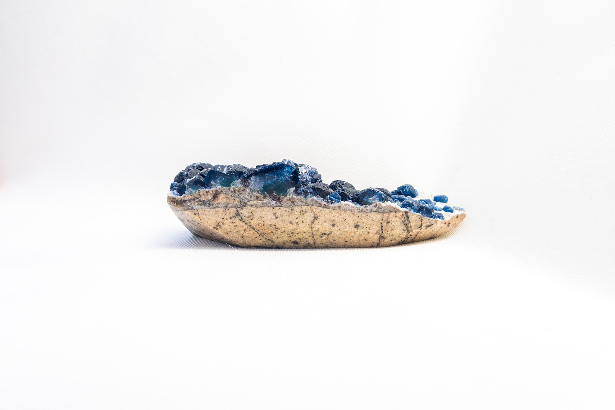 Blueberry Fluoriet - China (Inner Mongolië) - 154gr 3 Blueberry Fluoriet - Mongolië - 154gr