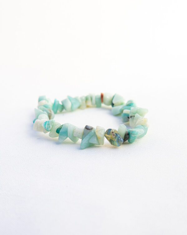 Amazoniet splitarmband