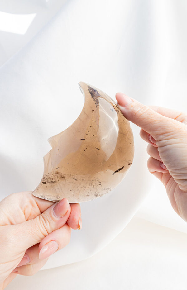 Rookkwarts maan - Brazilië - 471gr 6 Rookkwarts maan - Brazilië - 471gr