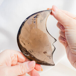 Rookkwarts maan – Brazilië – 471gr Rookkwarts maan - Brazilië - 471gr