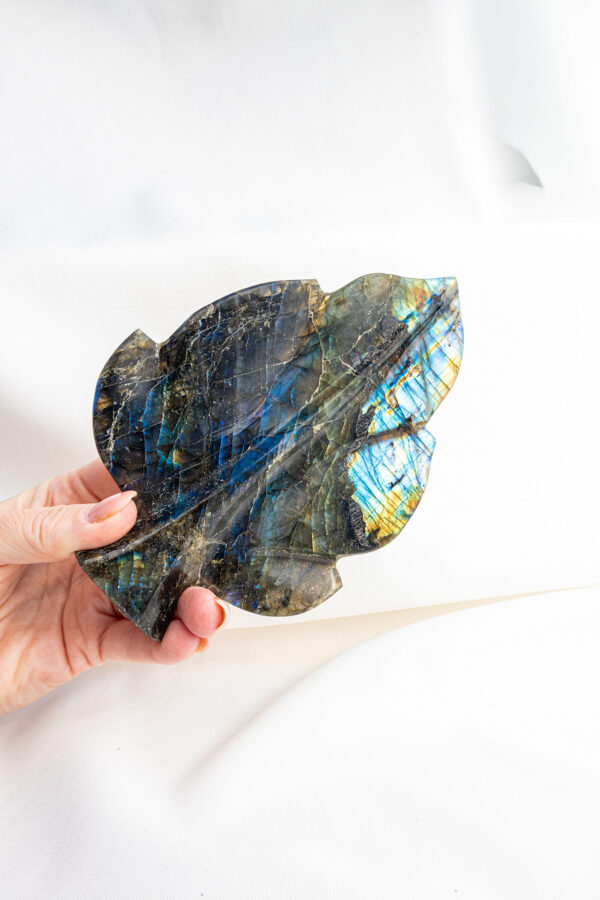 Labradoriet bladvorm - Madagaskar - 452gr 1 Labradoriet bladvorm - Madagaskar - 452gr