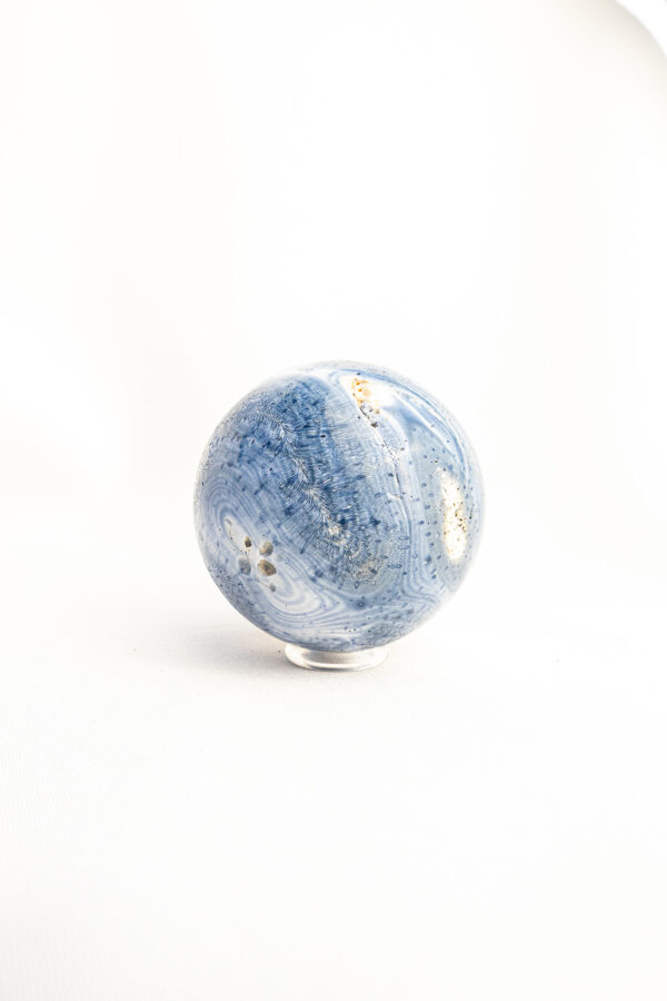 Blauwe Koraal bol - 238gr 28 Blauwe Koraal bol - 238gr