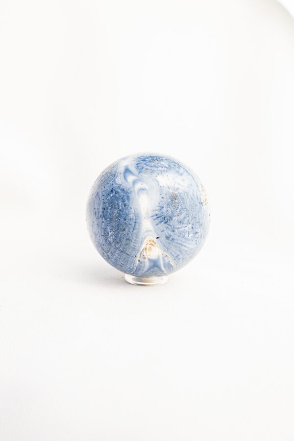 Blauwe Koraal bol - 238gr 27 Blauwe Koraal bol - 238gr