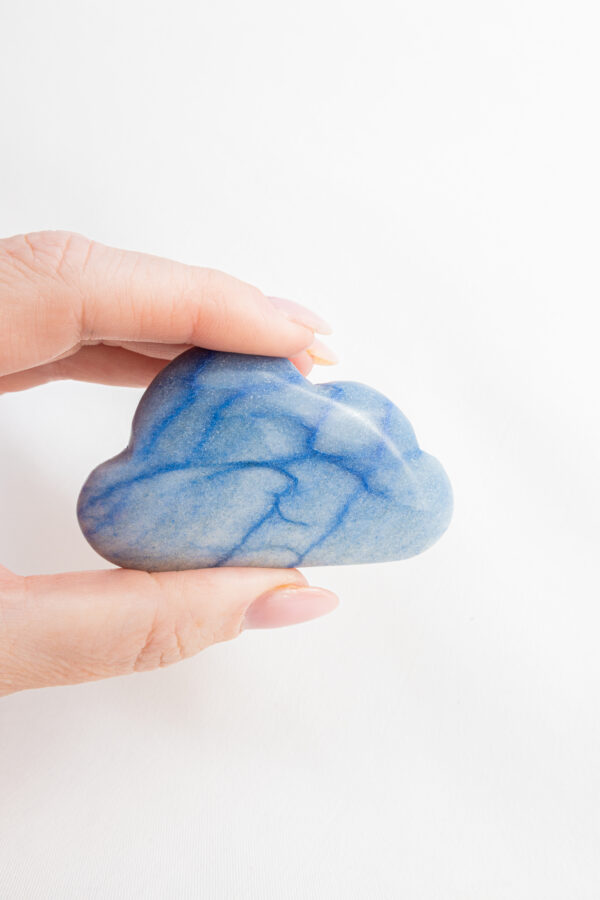 Blauwe Aventurijn wolk - India - 100gr