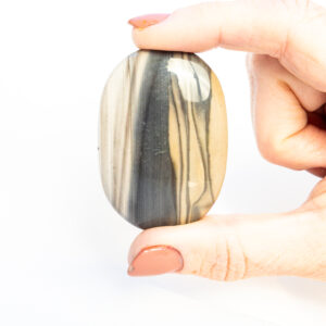 Flint Jaspis handsteen - Polen - 48gr