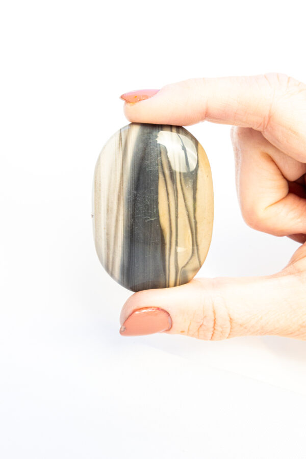 Flint Jaspis handsteen - Polen - 48gr