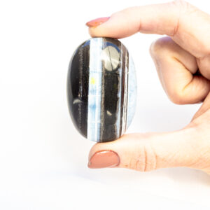 Owyhee Blauwe Opaal handsteen - Verenigde Staten - 78gr