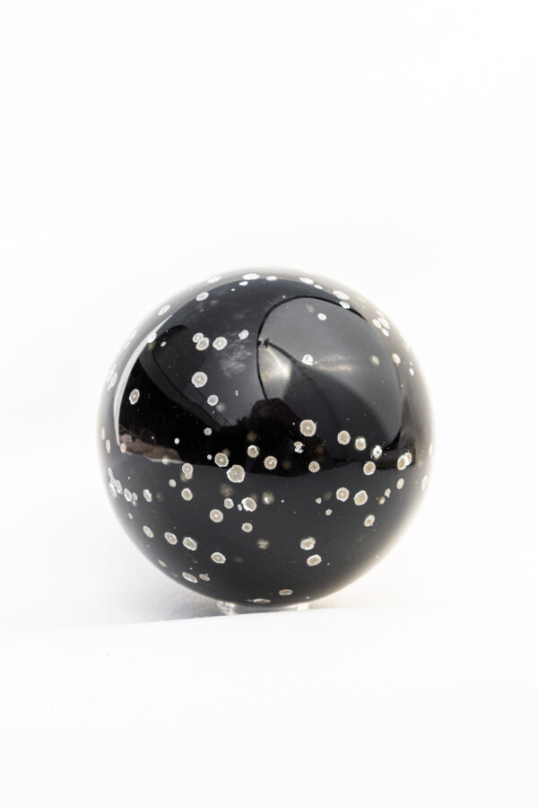 Stardust Obsidiaan bol - Mexico (Jalisco) - 546gr 35 Stardust Obsidiaan bol - Mexico (Jalisco) - 546gr